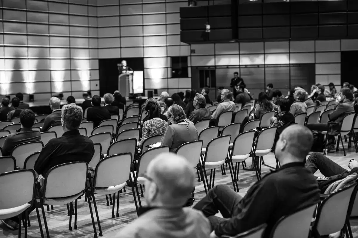 Attending presentation at EPA 2015